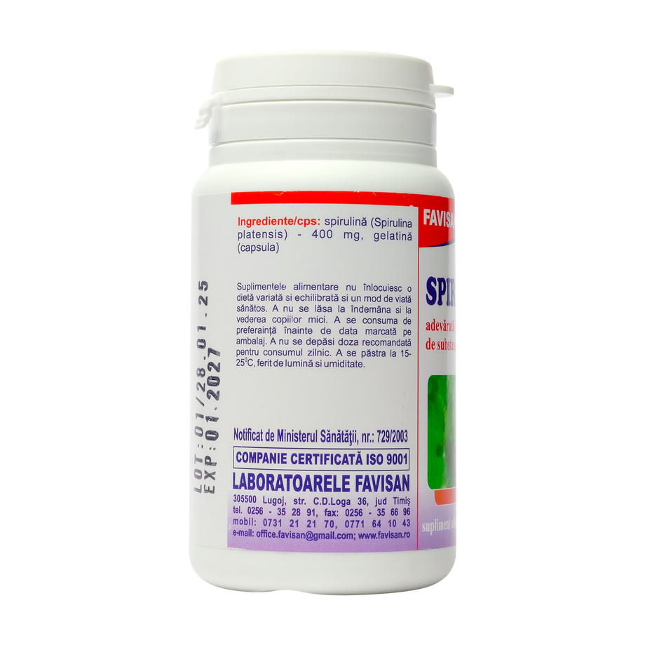 Spirulina 40 capsule