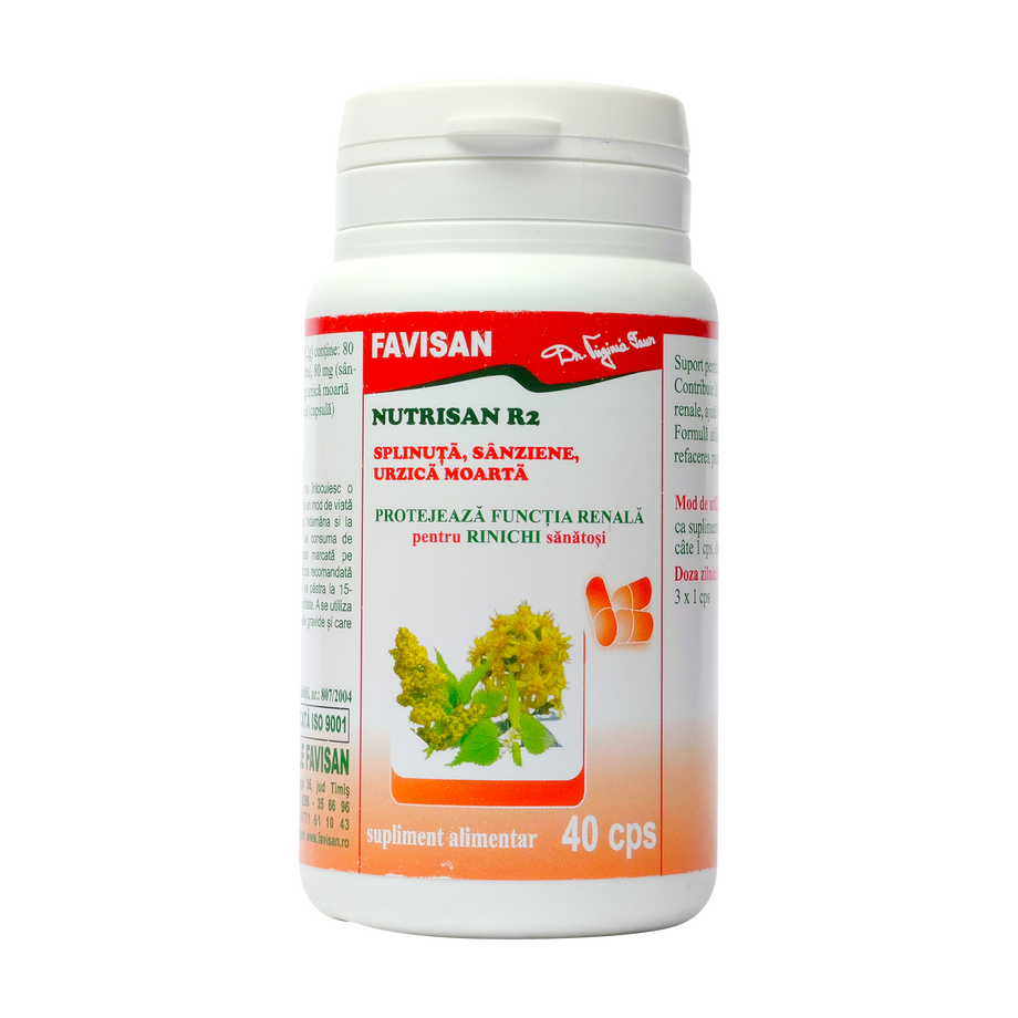 Splinuta, sanziene, urzica moarta - nutrisan R2 40 capsule