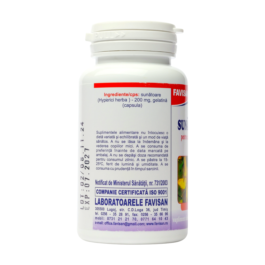 Sunatoare 70 capsule