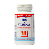 Fier + Vitamina C 40 capsule
