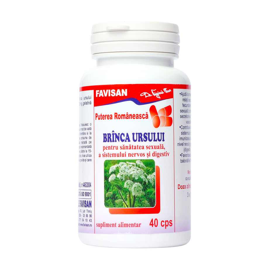 Branca ursului 40 capsule