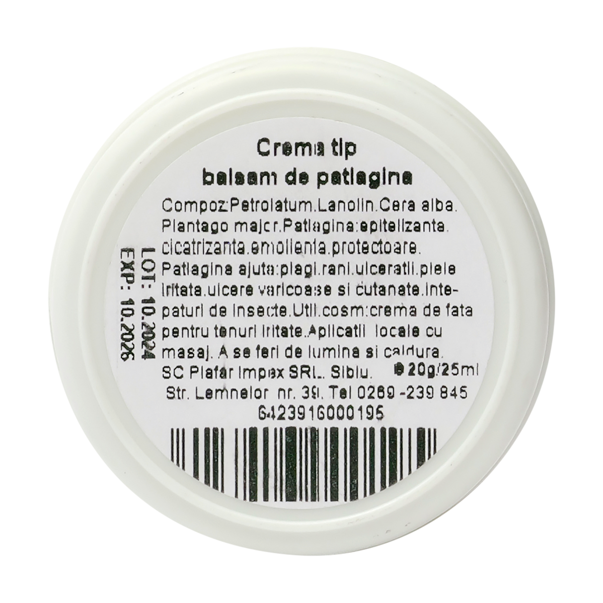 Unguent patlagina 20 g