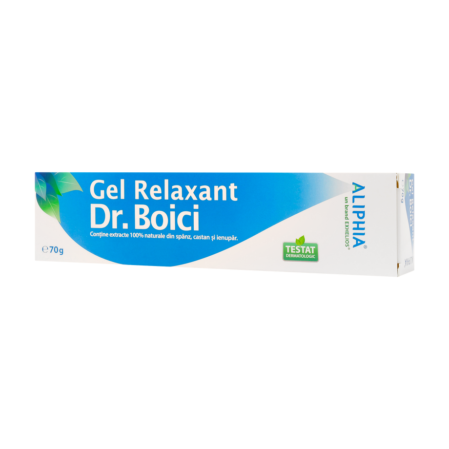 Gel relaxant Dr. Boici cu spanz 70 g