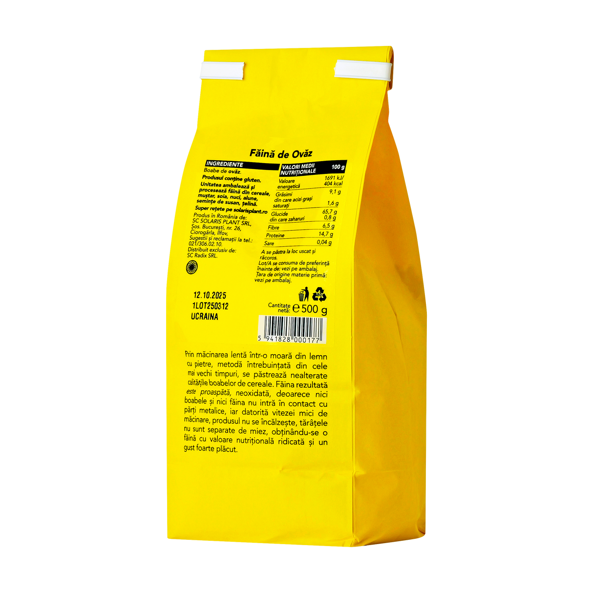 Faina de ovaz 500 g