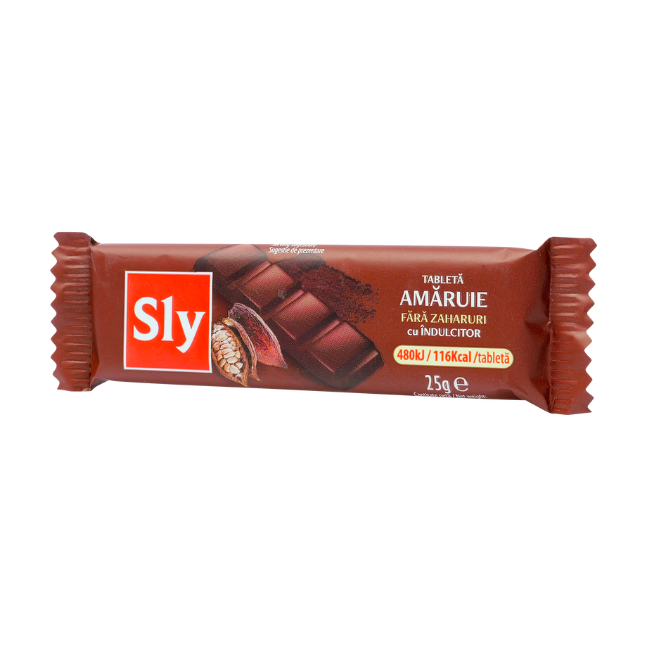 Tableta ciocolata amaruie 25 g