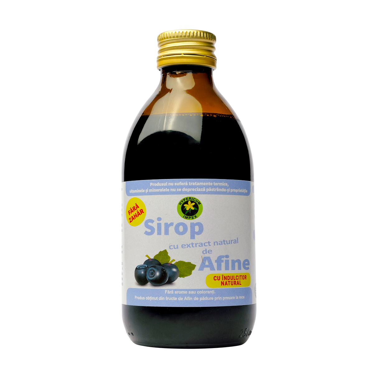 Sirop afine hipocaloric 500 ml