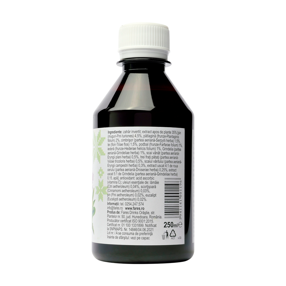 Sirop plantusin 250 ml