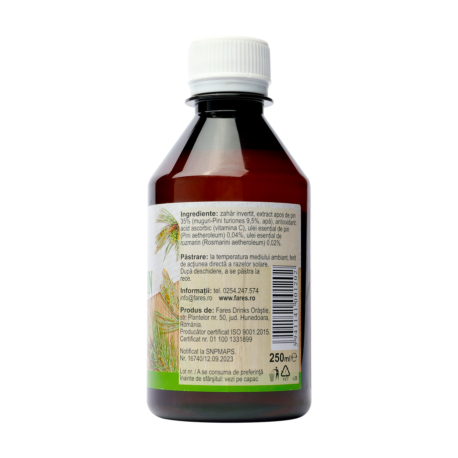 Sirop muguri pin 250 ml