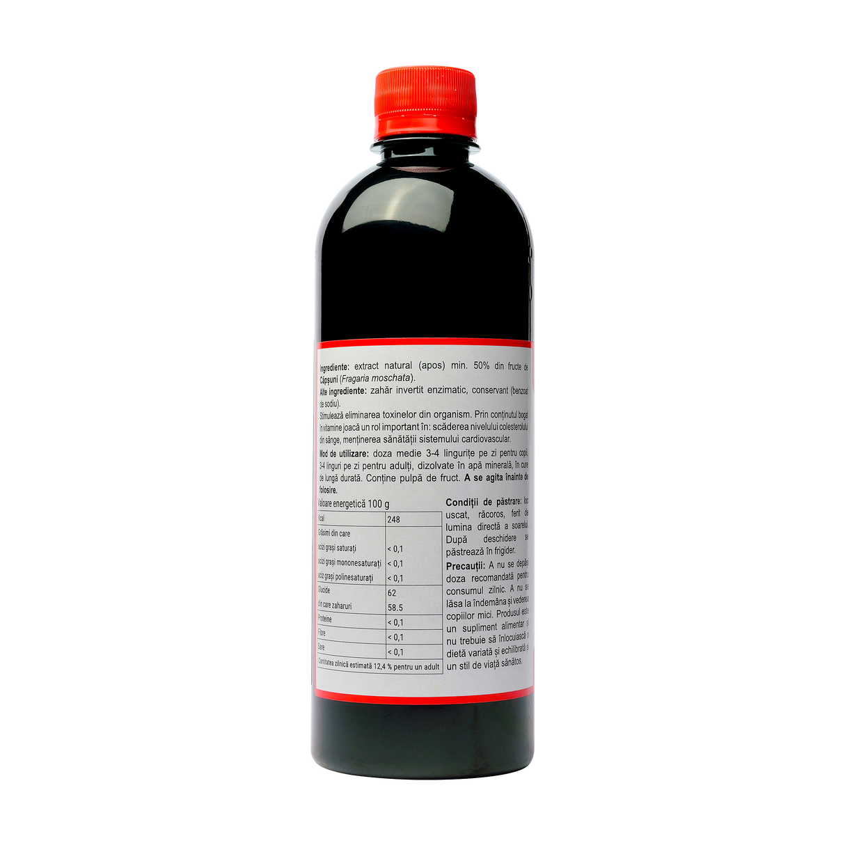 Sirop capsuni 500 ml