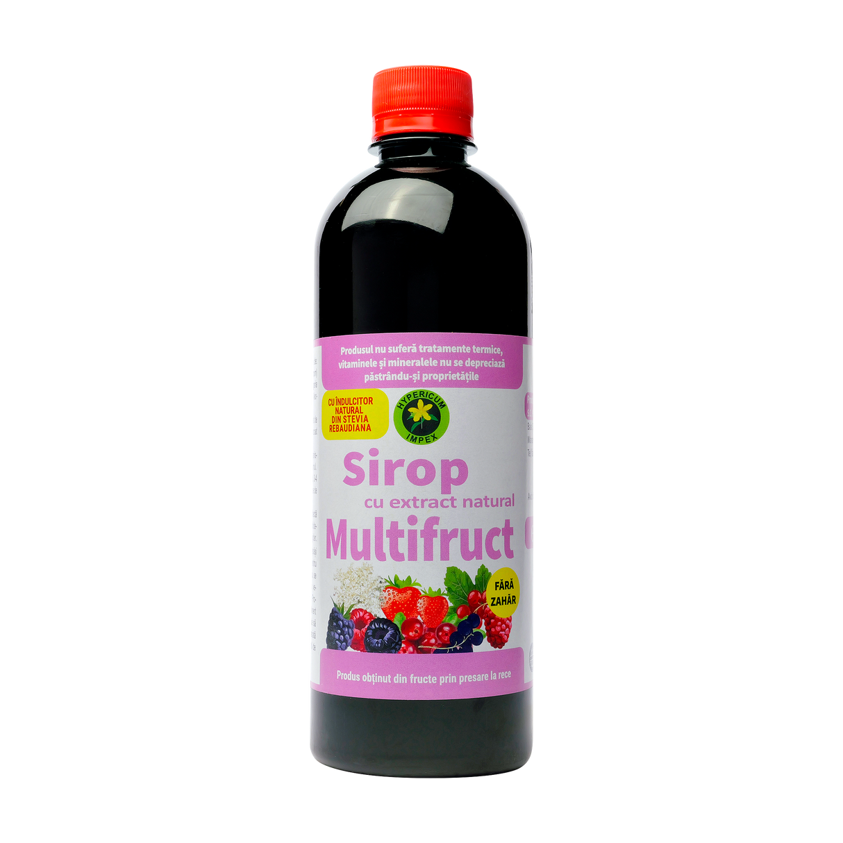 Sirop multifructe hipocaloric 500 ml