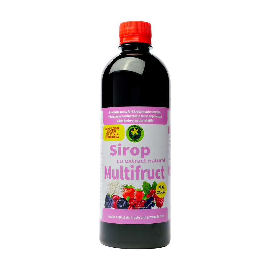 Sirop multifructe hipocaloric 500 ml