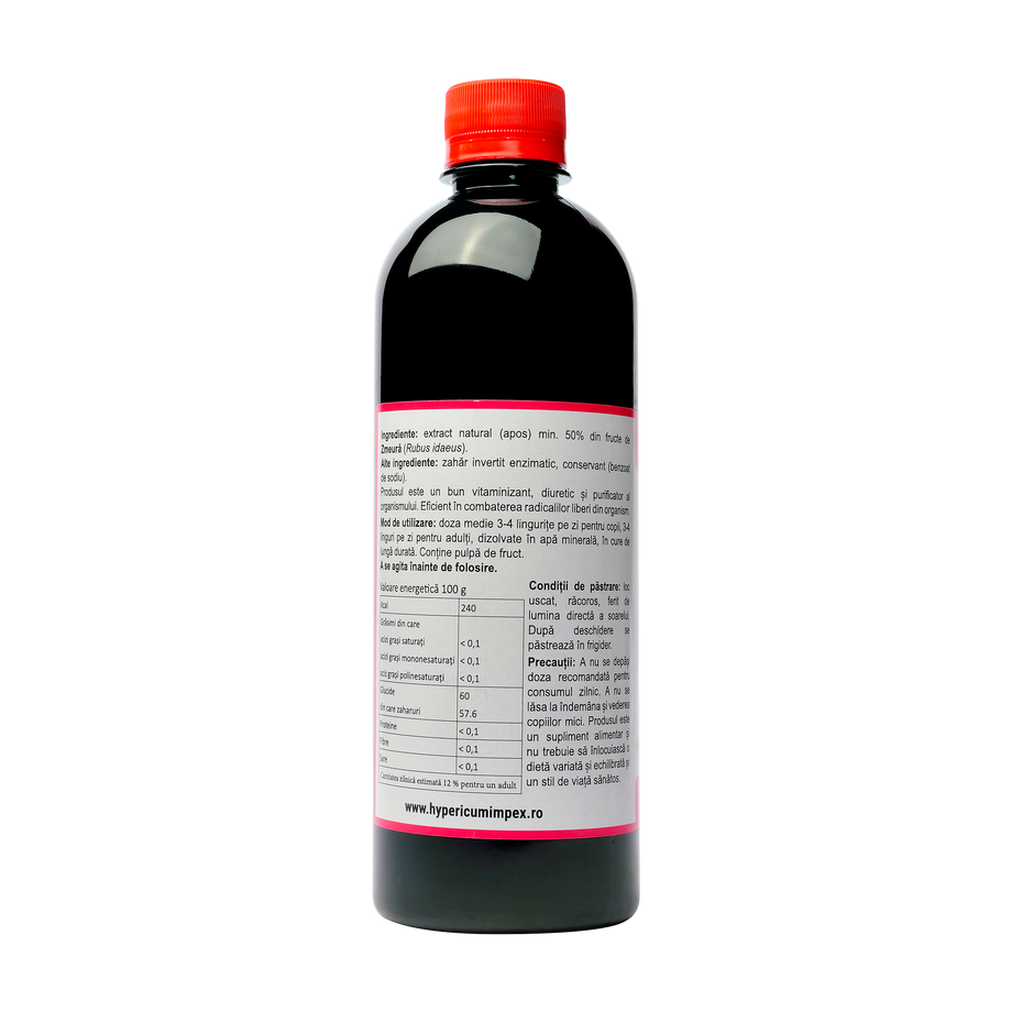 Sirop zmeura 500 ml