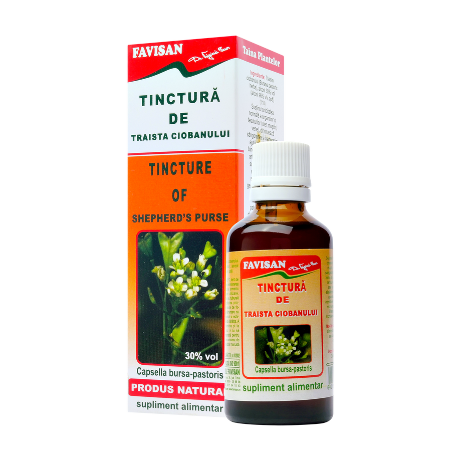 Tinctura traista ciobanului 50 ml Favisan