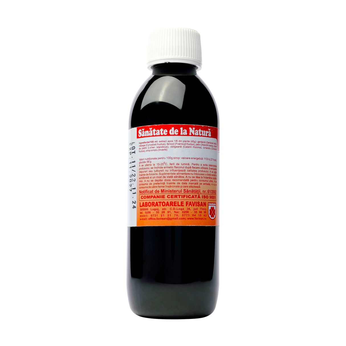 Sirop pofta buna 250 ml