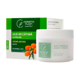 Crema antirid noapte cu ulei catina si masline 50 ml