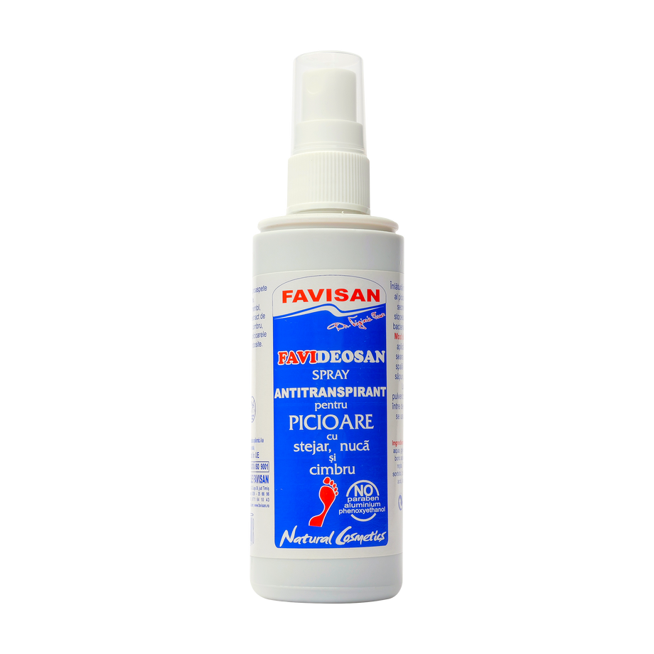 Spray antiperspirant picioare 100 ml Favisan