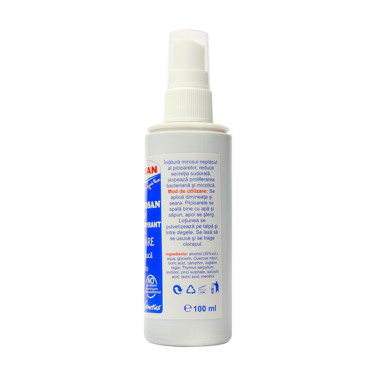 Spray antiperspirant picioare 100 ml Favisan