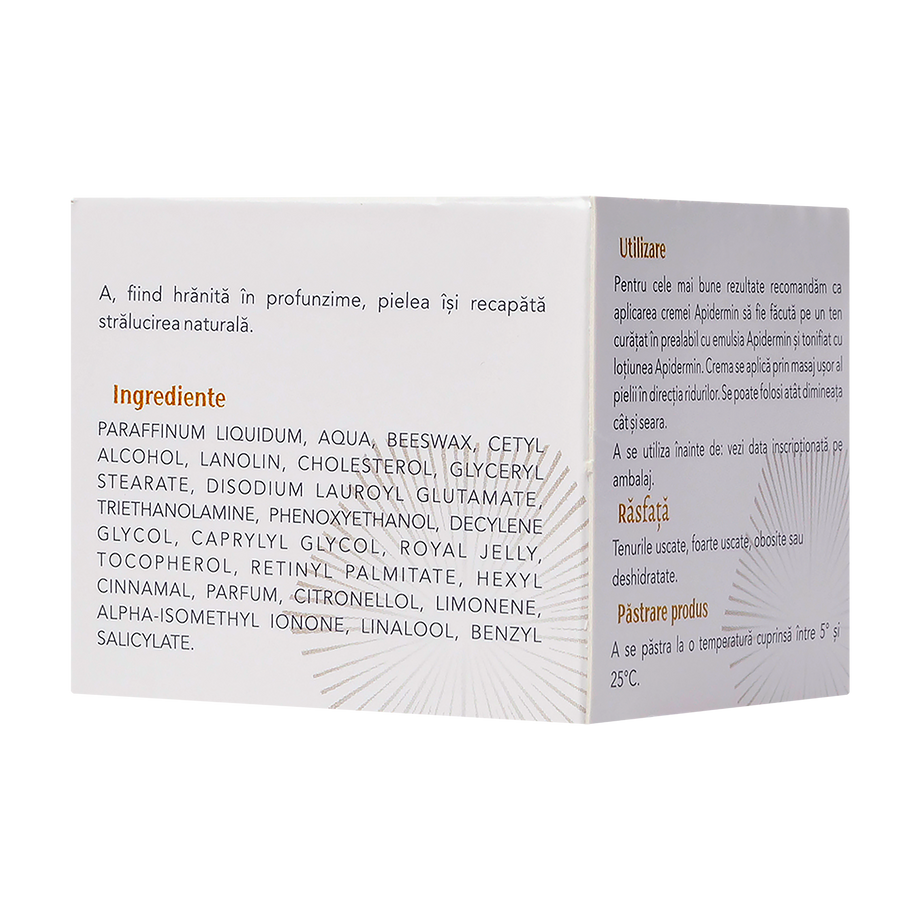 Apidermin crema pentru fata 30 ml