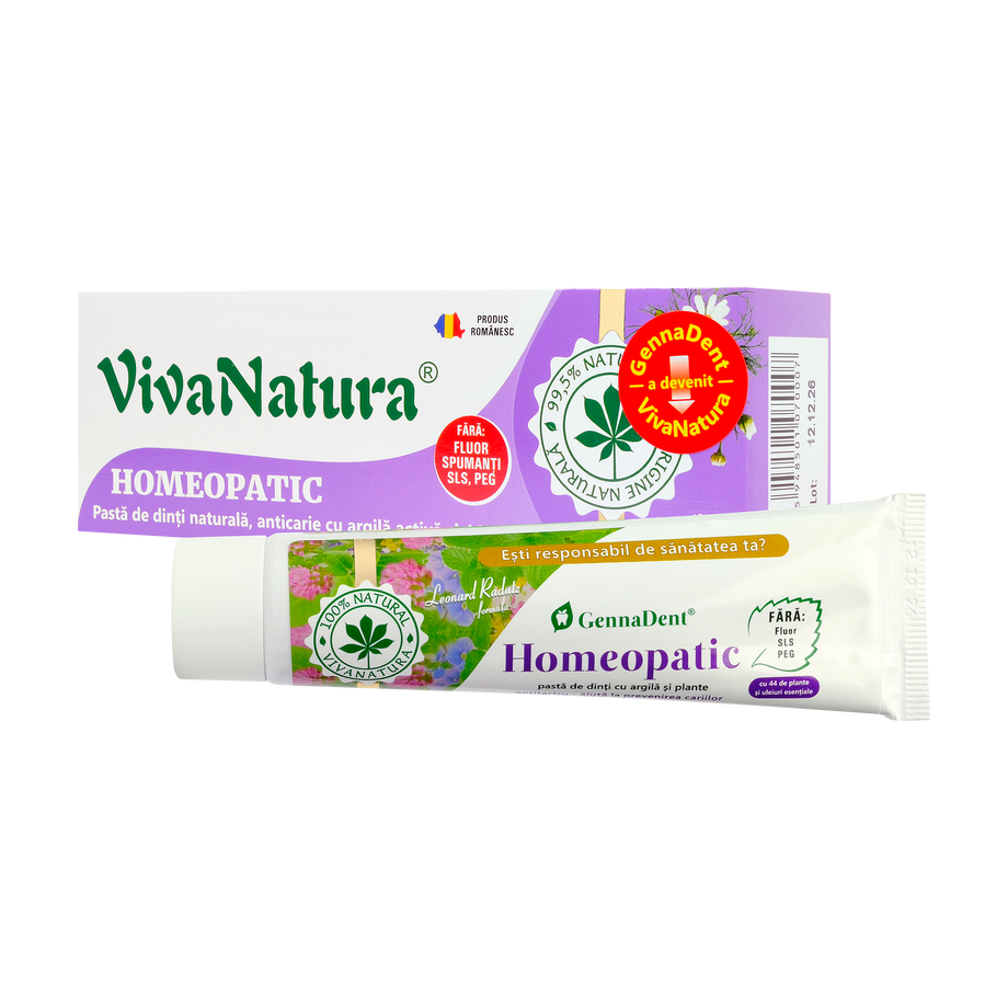 Pasta de dinti Homeopatic 50 ml