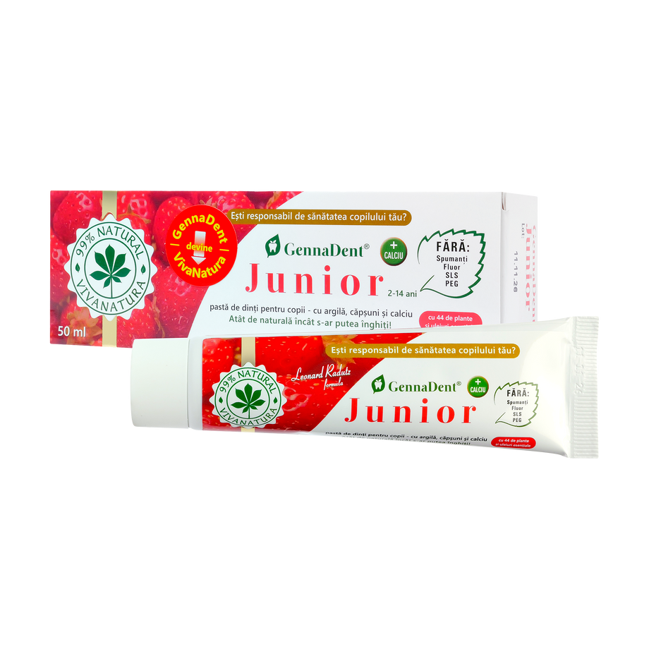 Pasta de dinti Junior capsuni 50 ml