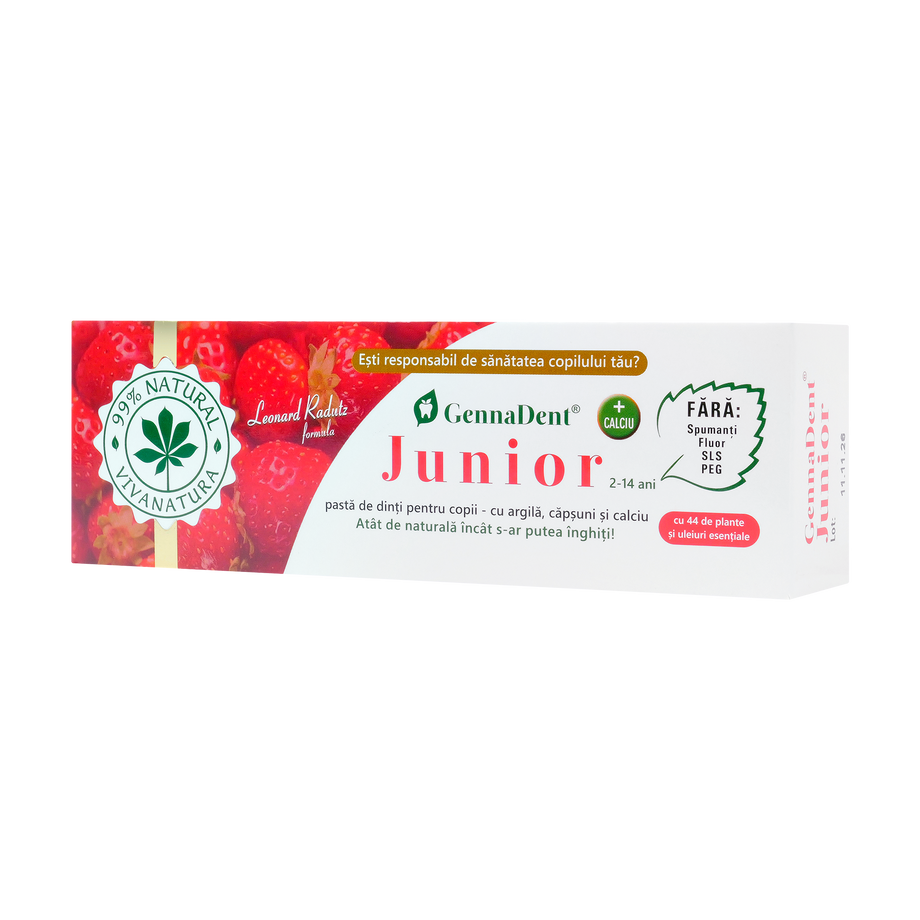 Pasta de dinti Junior capsuni 50 ml
