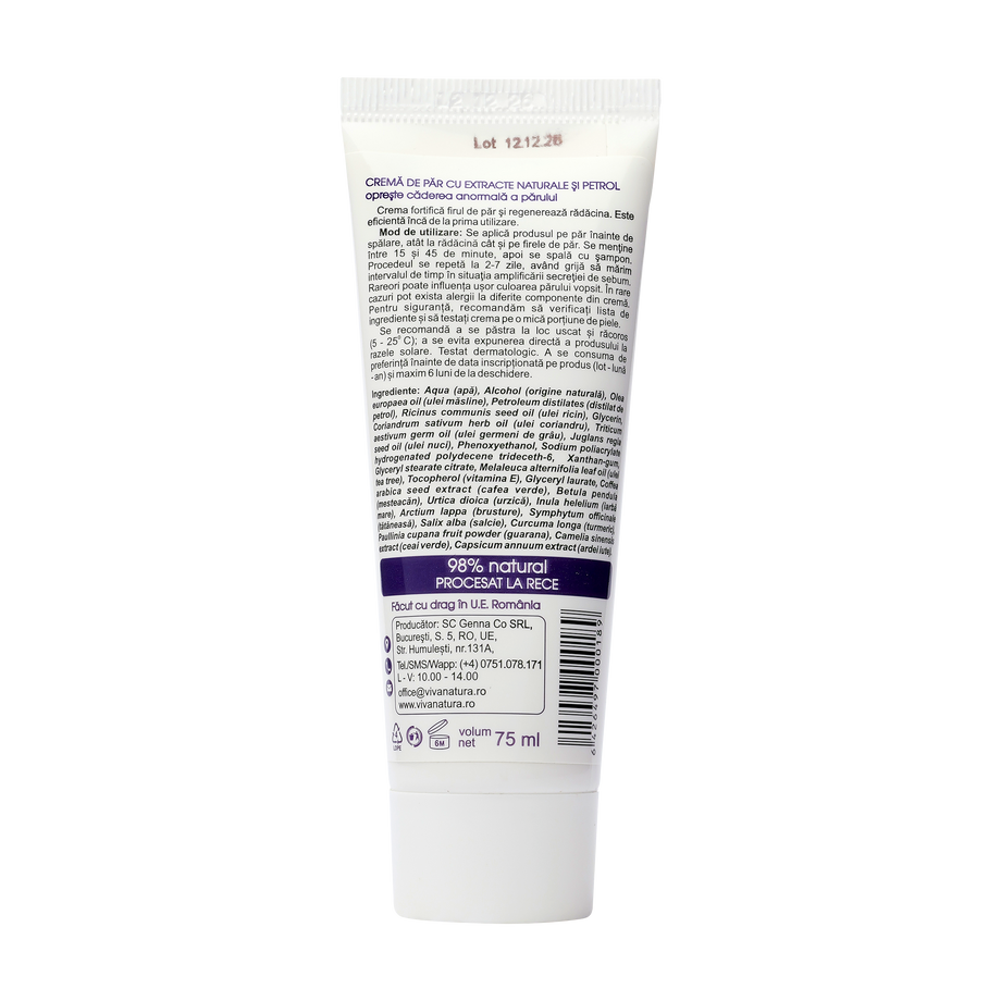 Crema impotriva caderii parului 75 ml