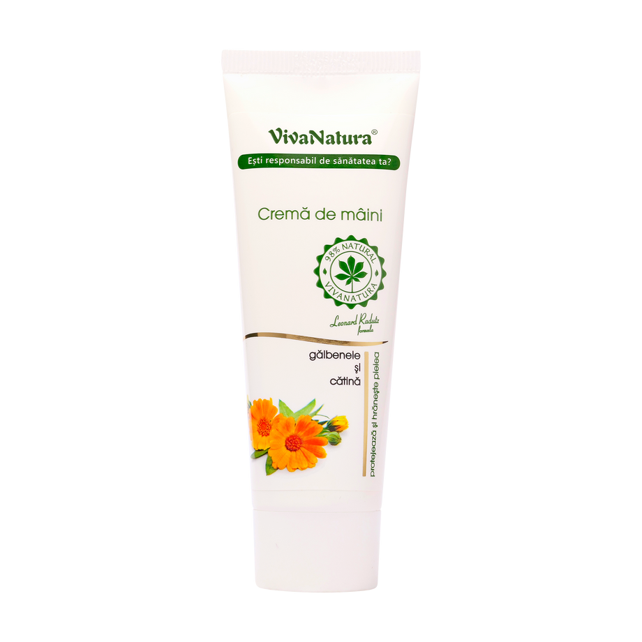 Crema maini cu galbenele si catina 75 ml