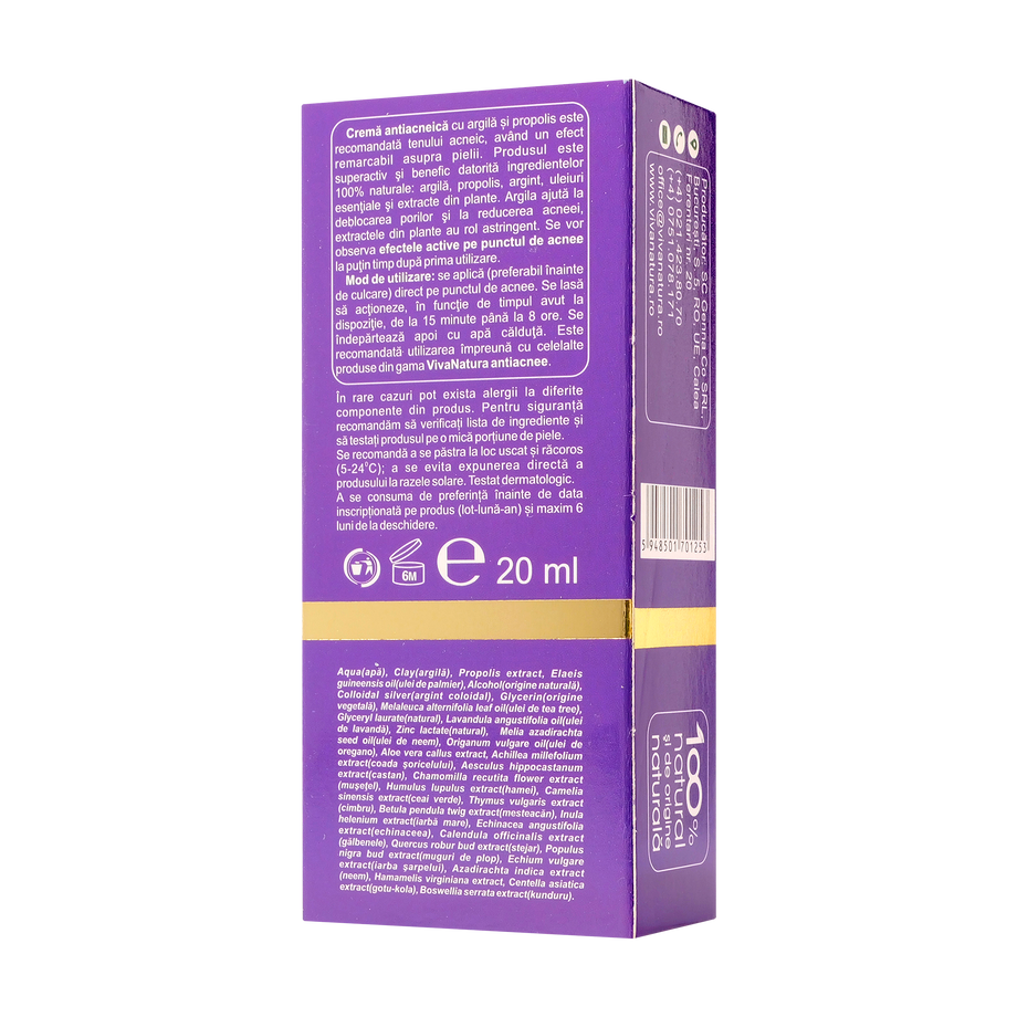Crema antiacneica 20 ml