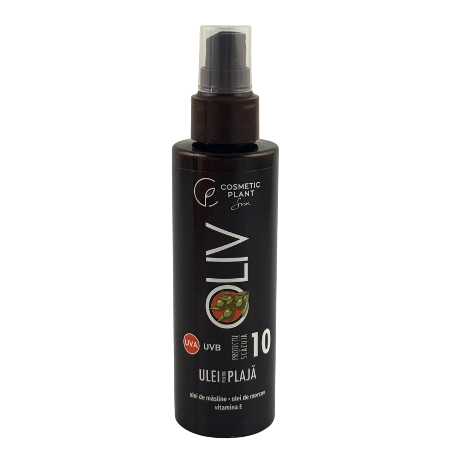 Ulei plaja Olive SPF 10 cu ulei de morcov, ulei de masline si vitamina E 150 ml