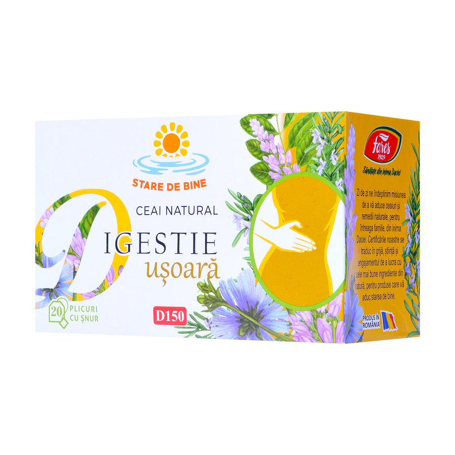 Ceai digestie usoara 20 plicuri