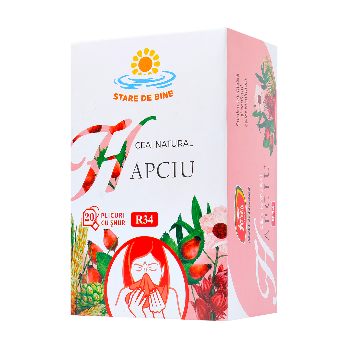 Ceai hapciu 20 plicuri
