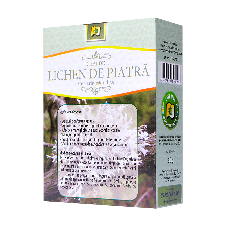 Ceai lichen de piatra 50 g