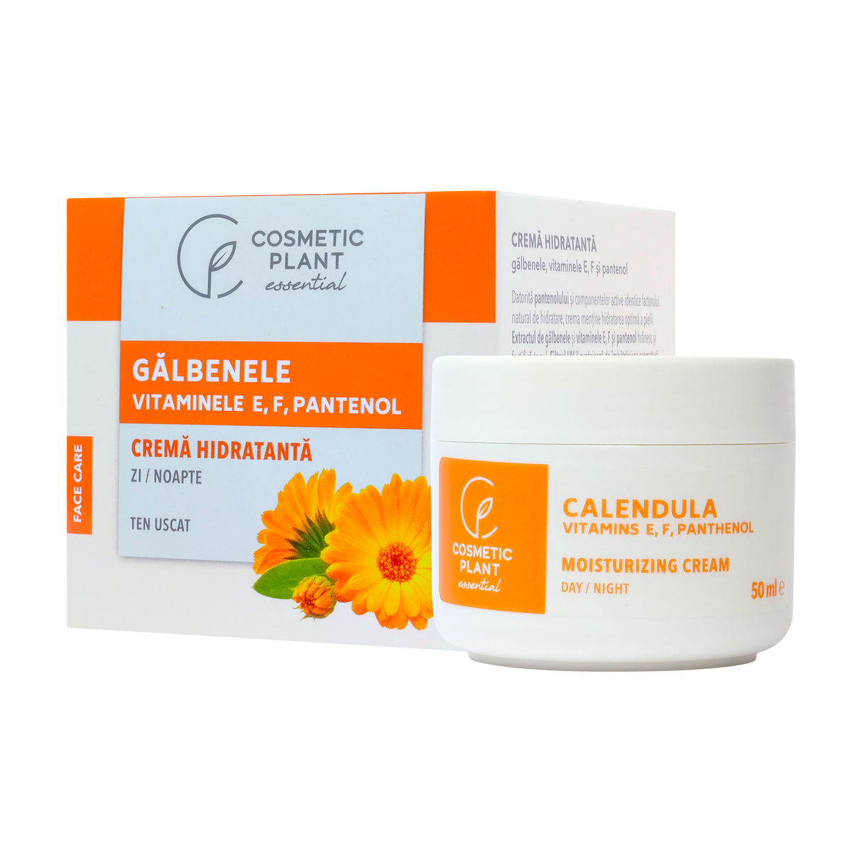 Crema hidratanta galbenele si pantenol 50 ml