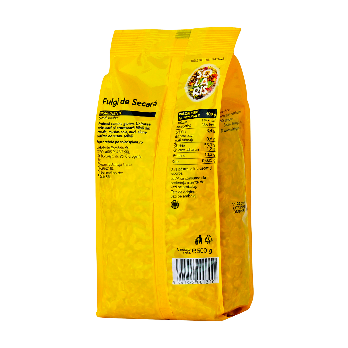 Fulgi de secara 500 g