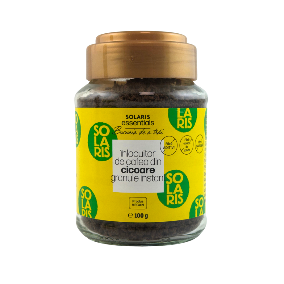 Cafeluta de cereale si cicoare granulata borcan 100 g