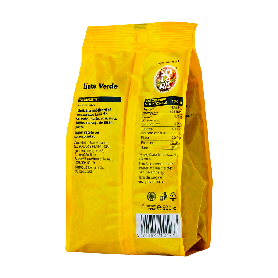 Linte verde 500 g