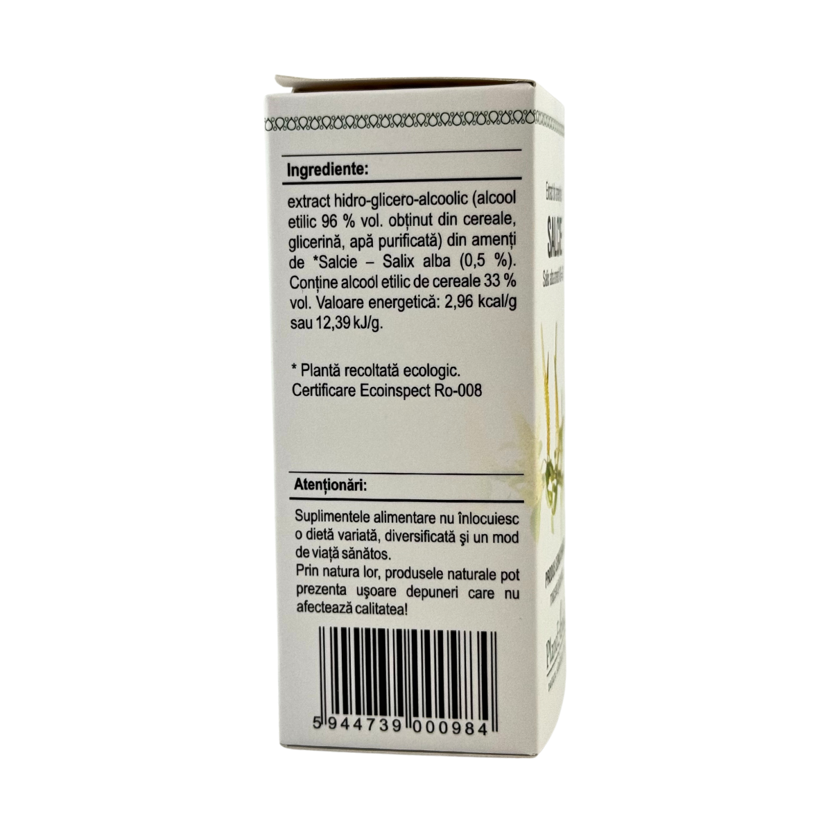 Extract din amenti de Salcie 50 ml