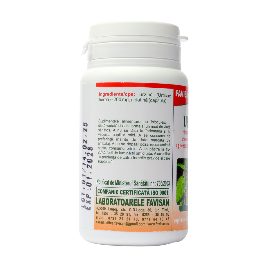 Urzica 70 capsule