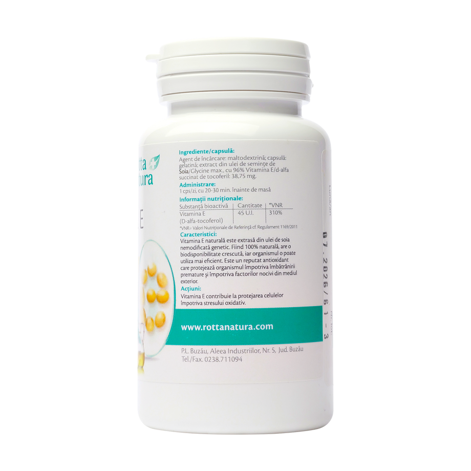 Vitamina E natural 45 ui 30 capsule