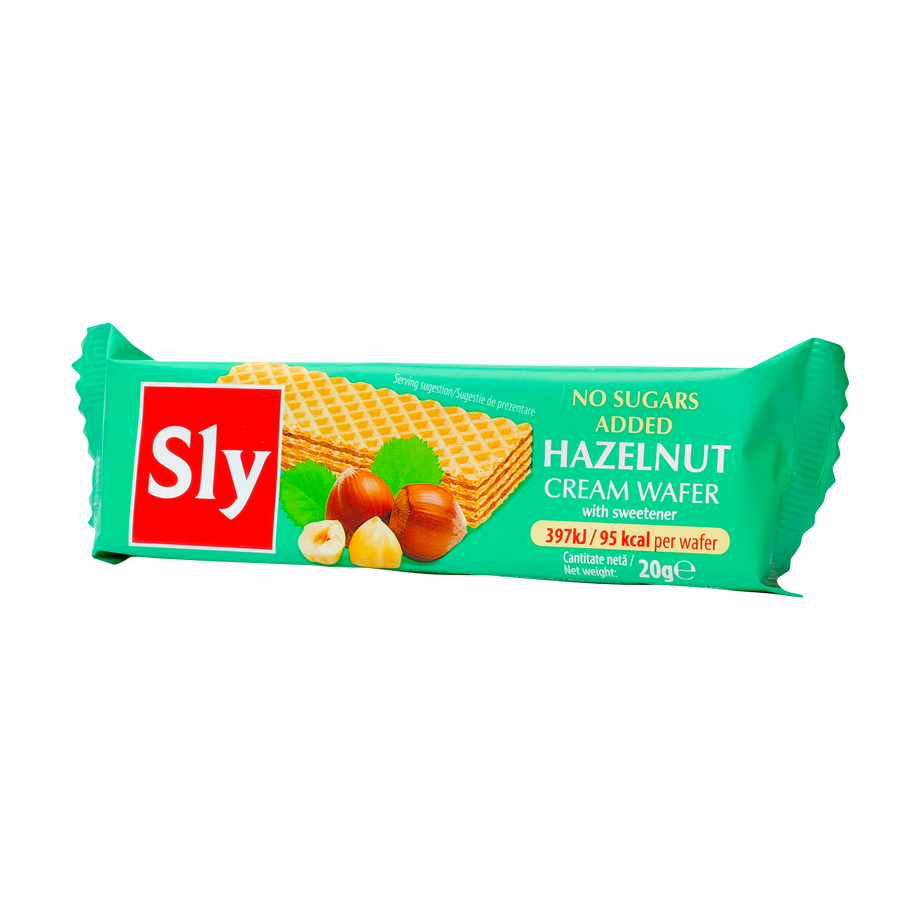 Napolitane cu crema de alune fara zahar 20 g