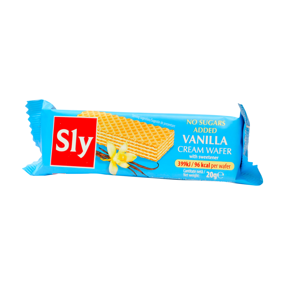Napolitane cu crema de vanilie fara zahar 20 g