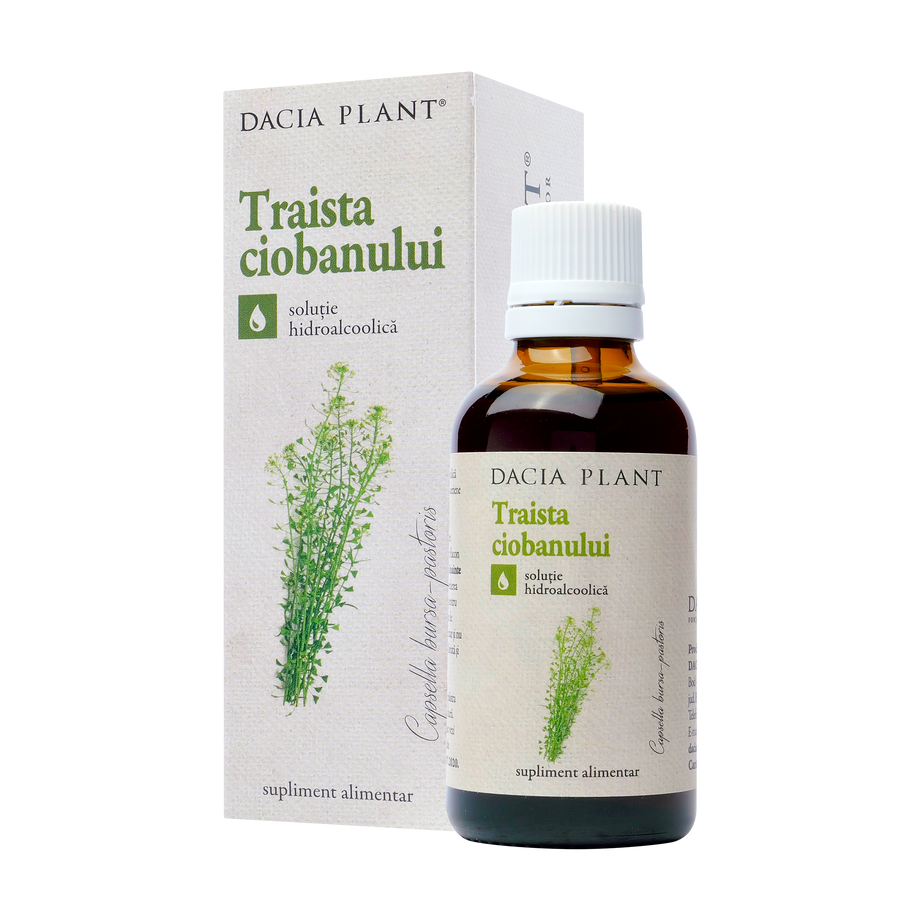 Tinctura traista ciobanului 50 ml Dacia Plant