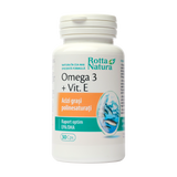 Omega 3 1000mg+vitamina E 30 capsule