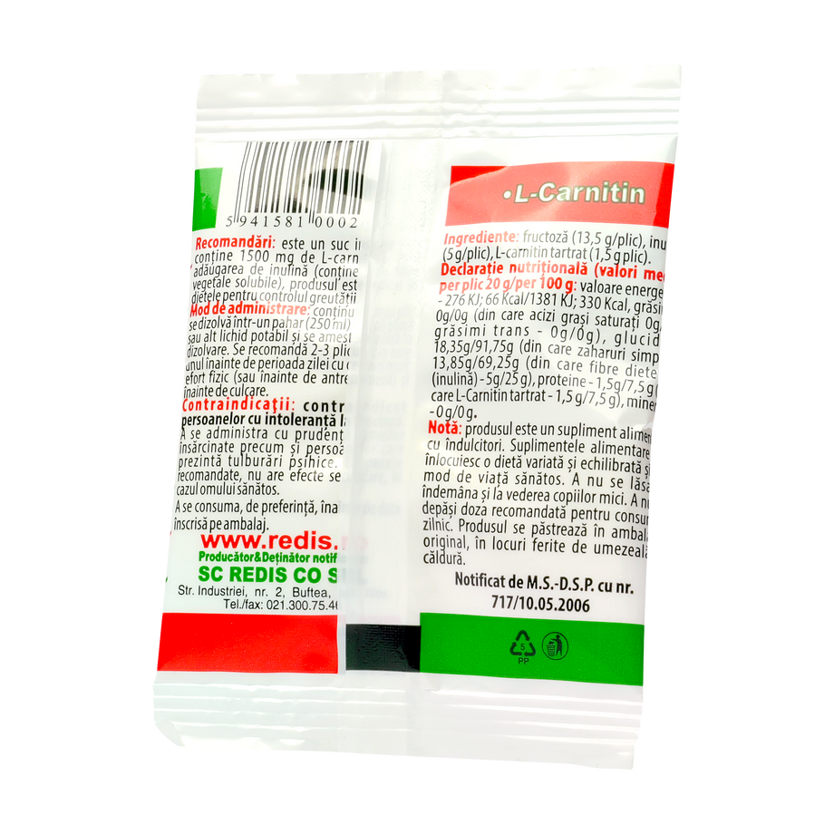 L-carnitina 15 g