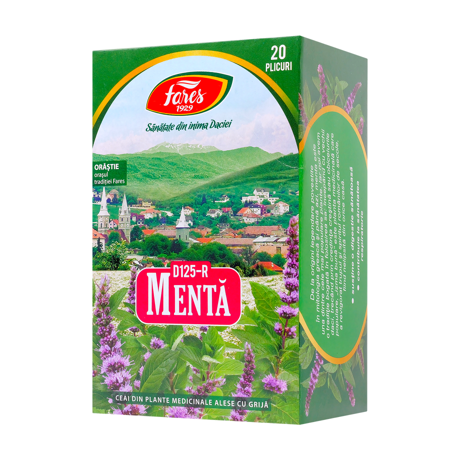 Ceai menta 20 plicuri