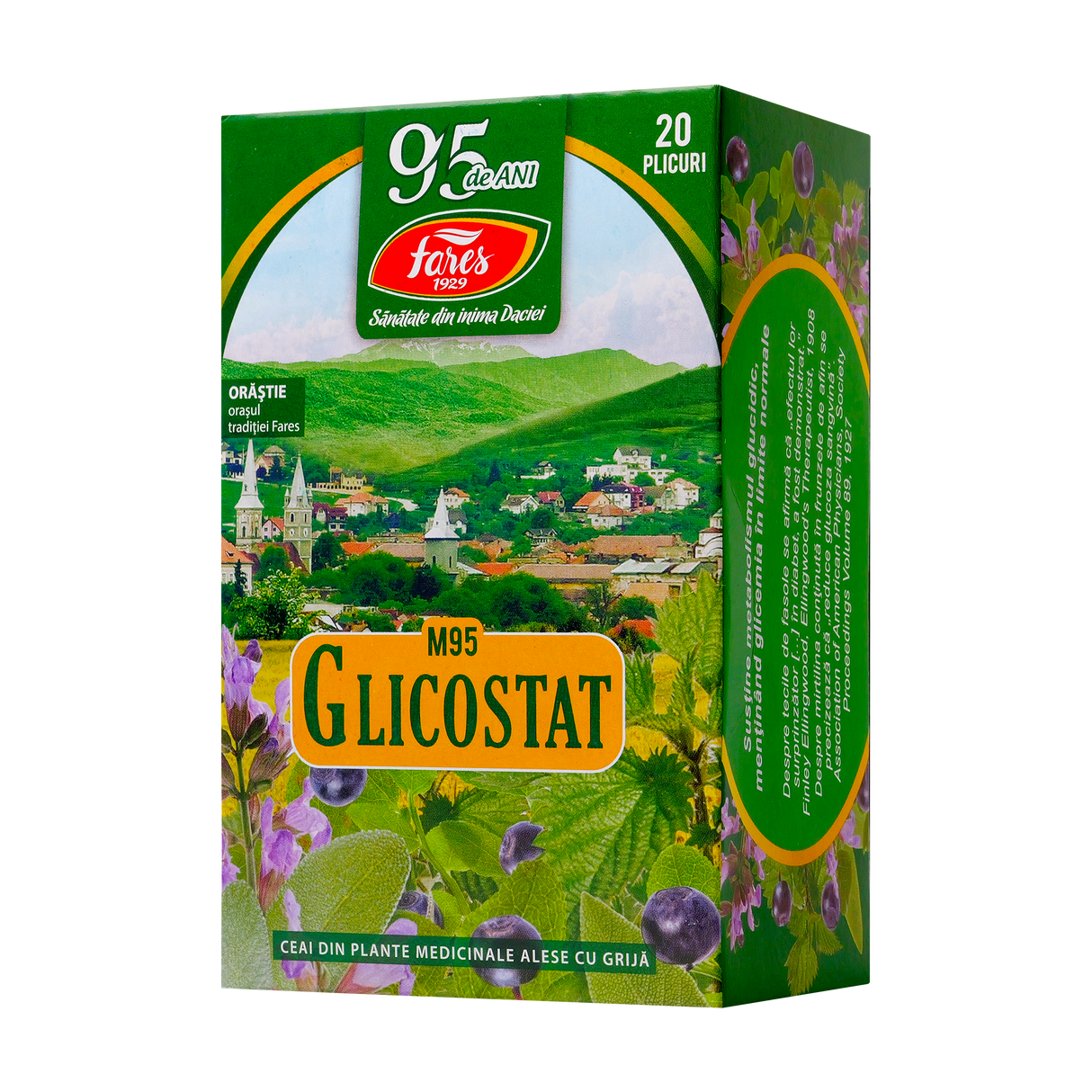 Ceai glicostat diabet 20 plicuri