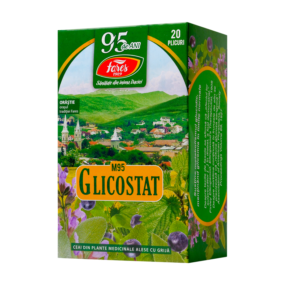 Ceai glicostat diabet 20 plicuri