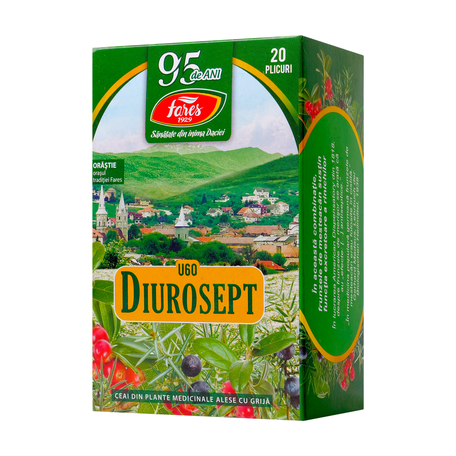 Ceai diurosept diuretic 20 plicuri