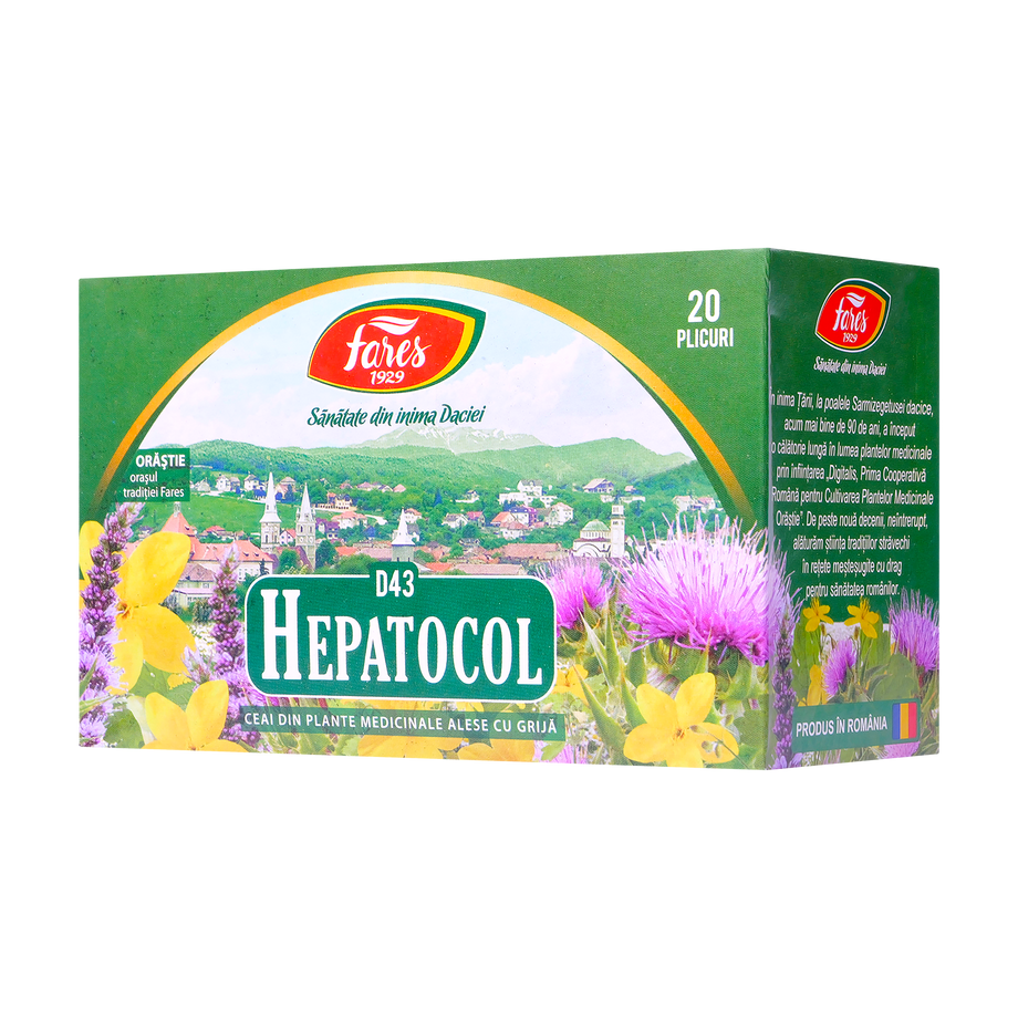 Ceai hepatocol 20 plicuri