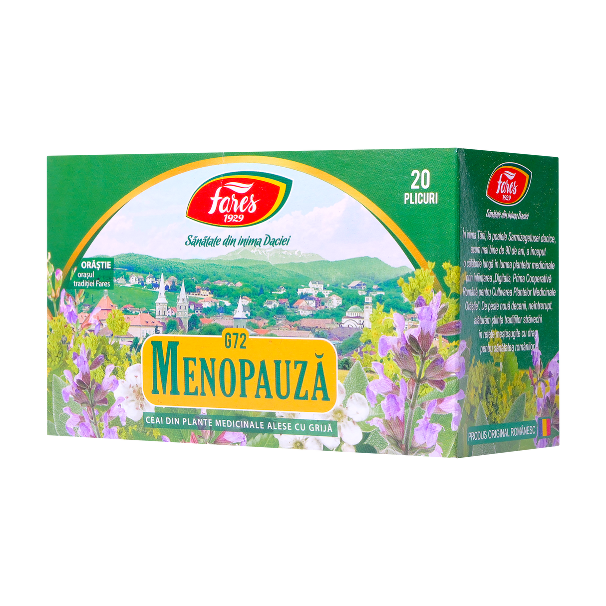 Ceai tulburari de menopauza 20 plicuri